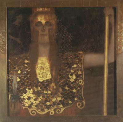 Gustav Klimt Pallas Athene (mk20) Sweden oil painting art